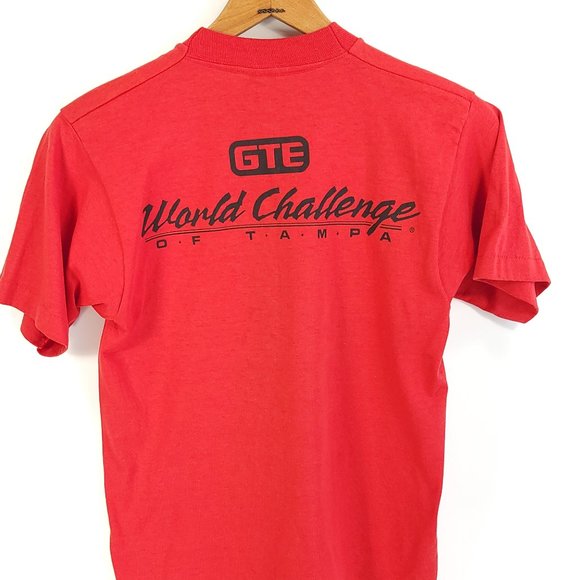 Vintage Snap On Graphic T-Shirt Men's Med Screen Stars Best Red Distressed USA - Picture 7 of 12